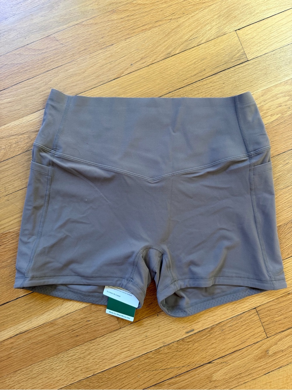 Halara Ultra Sculpt Brown/Taupe Shorts **NWT**